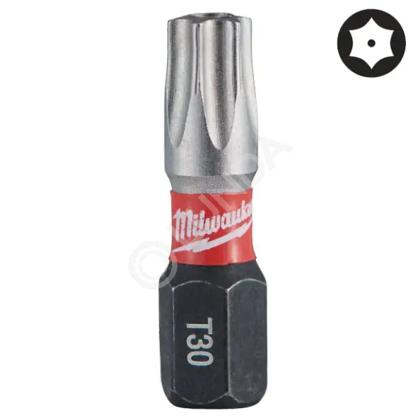 Бита Shockwave TX BO30 25мм, 2 шт/уп, Milwaukee