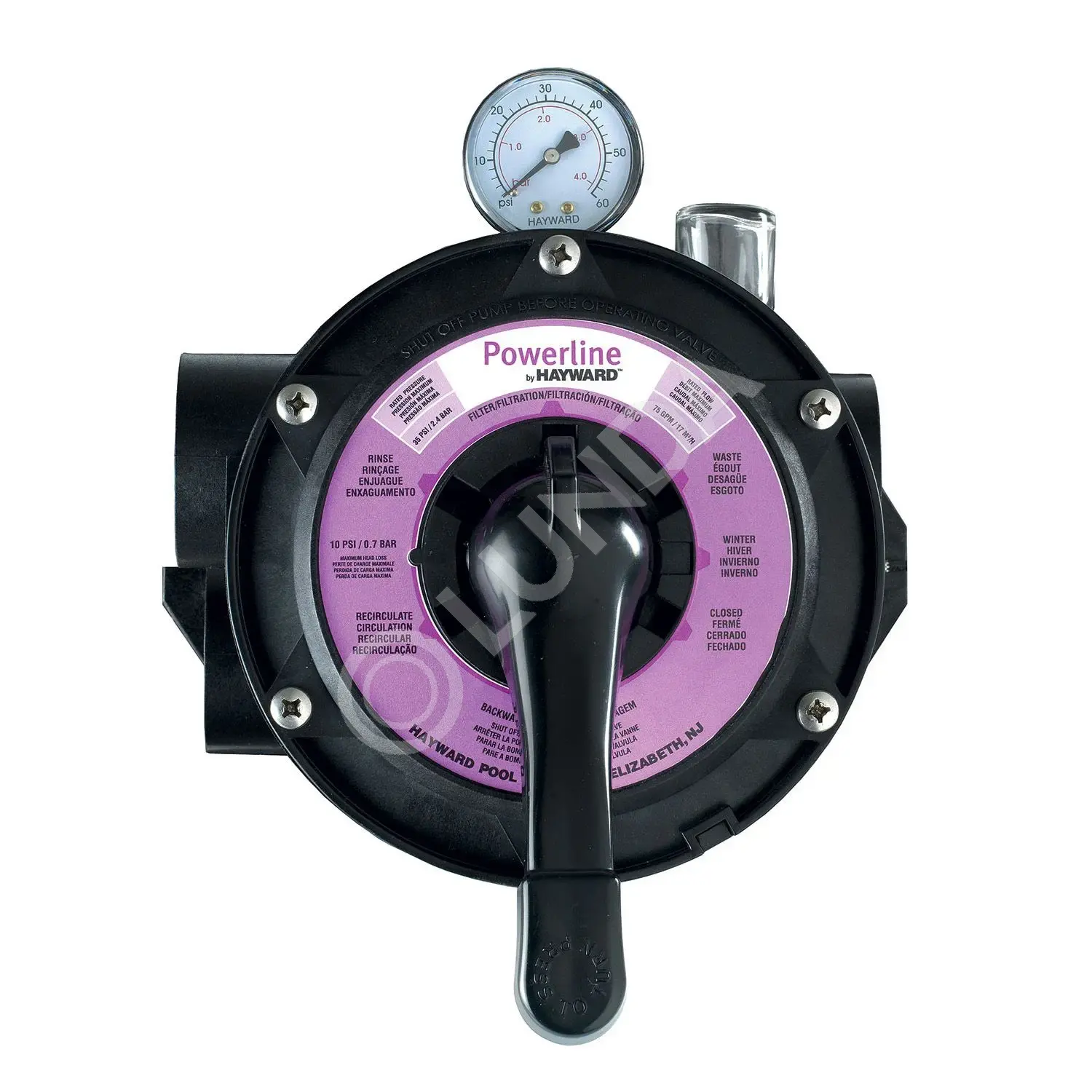 Фильтр Hayward PWL D611 81104 (14m3/h, 611mm, 150kg, верх), AquaViva
