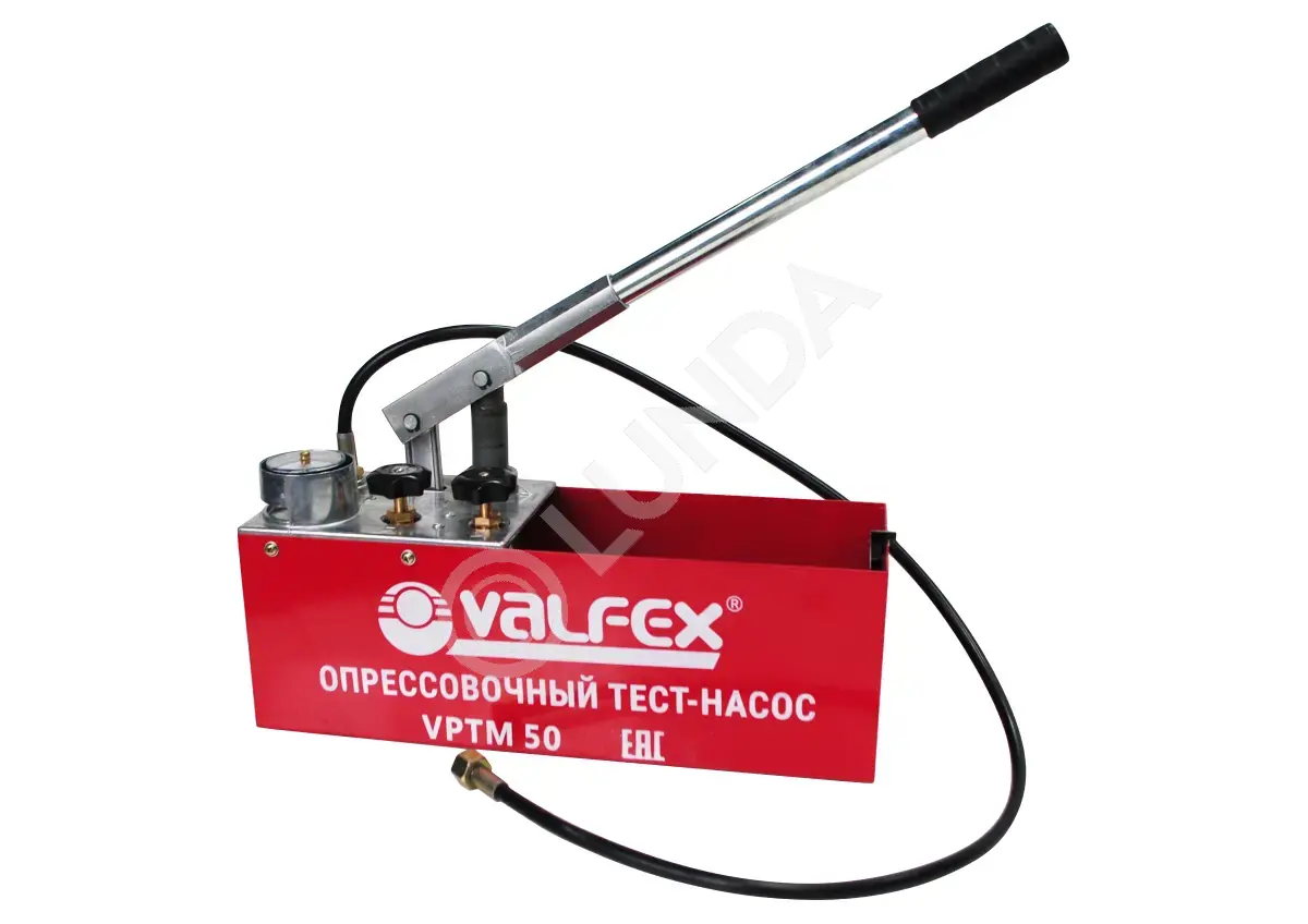 Ручной опрессовочный тест-насос CM-50, Valfex