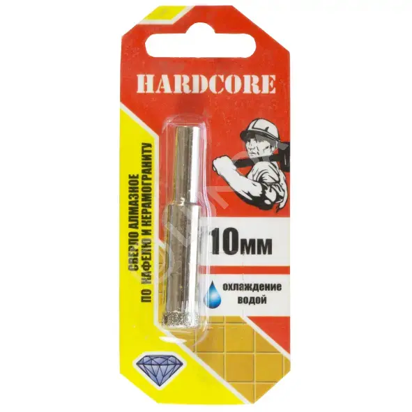 Сверло алмазное по кафелю и керамограниту, Hardcore