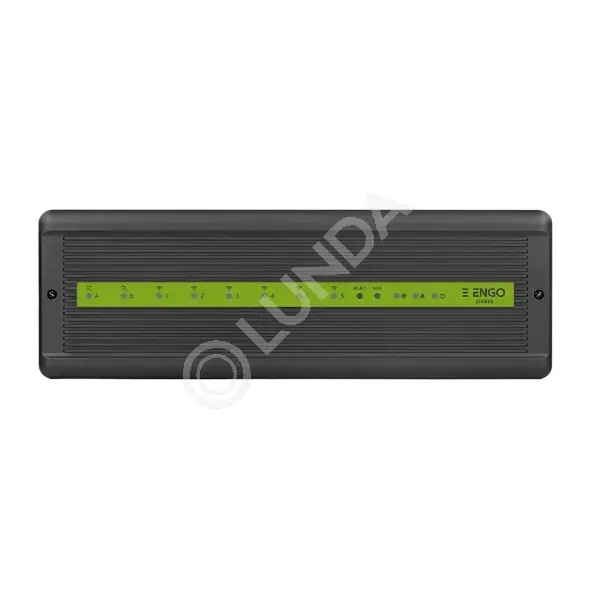 Беспроводной центр коммутации, 6 зон ZigBee + 2 проводные зоны, ECB62ZB, ENGO